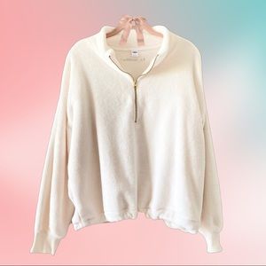 Old Navy Mock Neck Plush Pullover Sweater